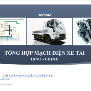 Mạch điện tải Hino - China